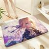 Soft Absorbent Non-Slip Rug Anime Violet Evergarden Floor Mat Home Decor Doormat Bedroom Floor Mat Shower Carpet