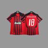 Retro jersey, football jersey, classic nostalgic replica Thai jersey, game training jersey, short-sleeved sportswear.