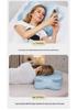 Butterfly Memory Foam Neck Pillow for Side/Prone Sleeping - Slow Rebound, Skin-Friendly, and Breathable for Cervical Support