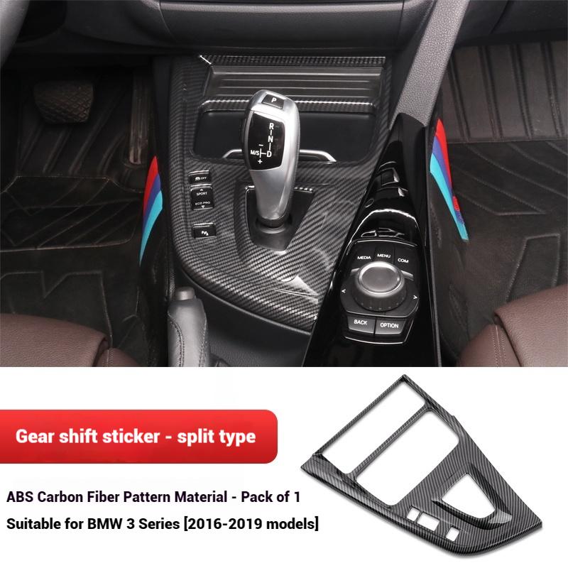 Decorazione Pannello Cruscotto Aria Condizionata Console Centrale Auto Fibra di Carbonio Per BMW Serie 3 4 3GT F30 F32 F34 Accessori Interni