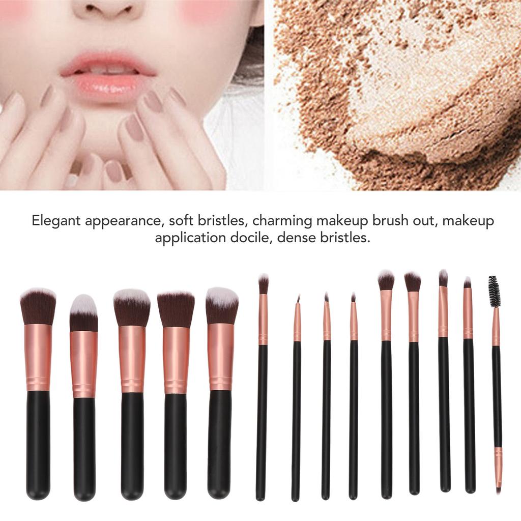 14pcs Makeup Brushes Set Blush Brush Eye Shadow Brush Makeup Brush Lightweight General Makeup Tools for Daily Use
