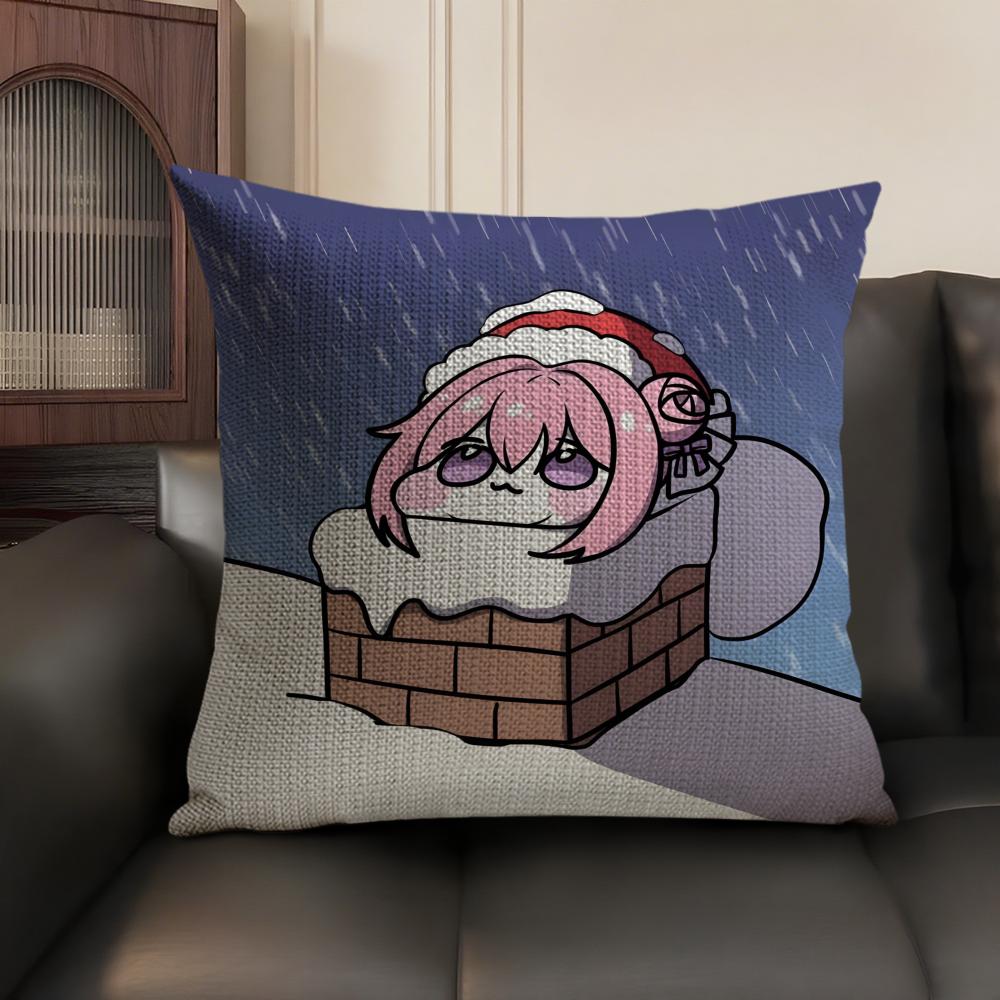 Goddess Of Victory D-Dorothy Doro Pillow Case Double-Sided Printing Short Plush Sofa Cushion Cover Bedroom Bedside Pillow