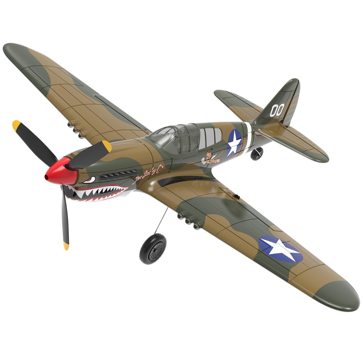 

P-40 fighter fixed wing aircraft model electric toy remote control foam aircraft model children s toy simulation birthday gift
