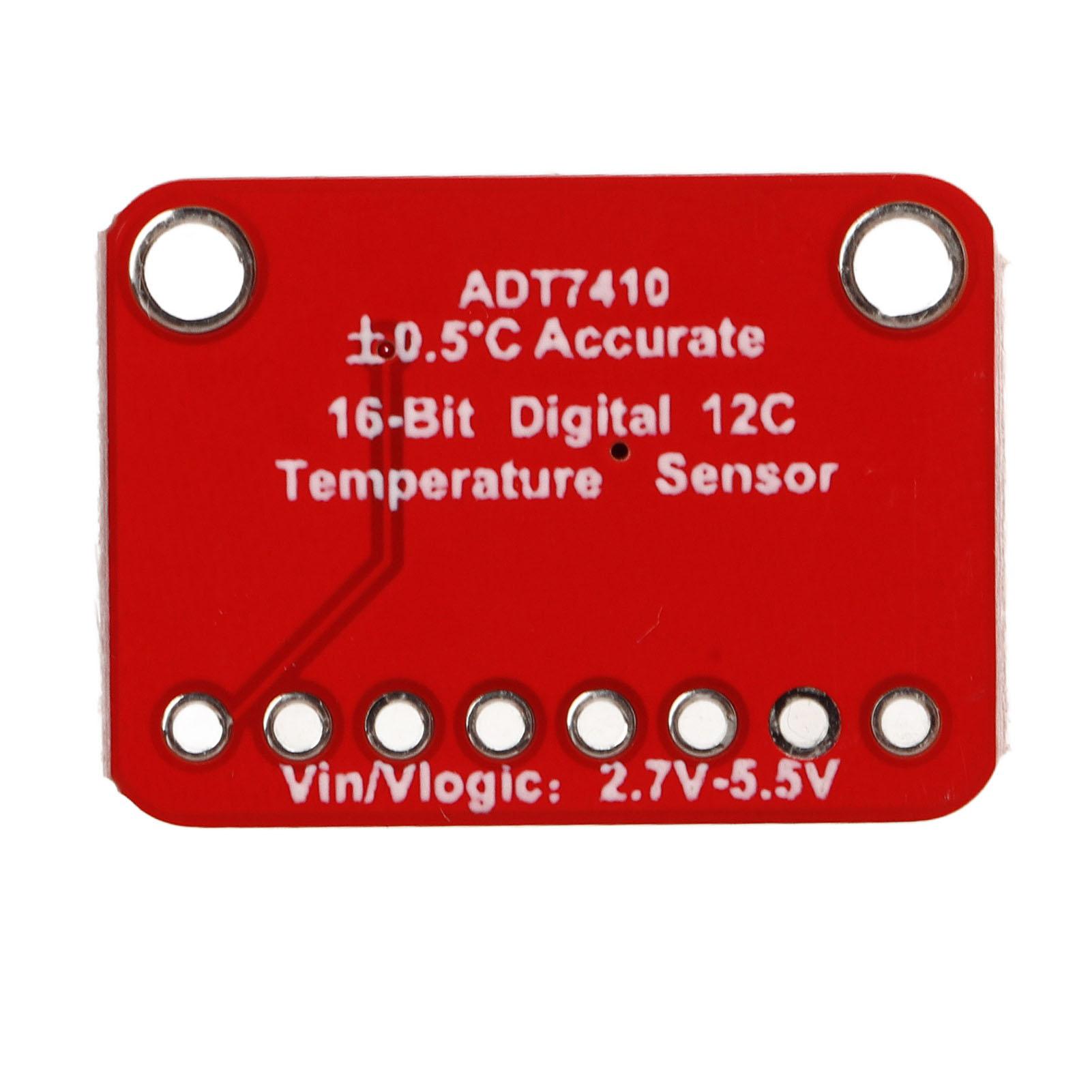 

ADT7410 Temperature Sensor Breakout Board I2C Interface Accurate 40 celsius to 105 celsius Temperature Sensor