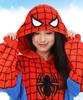 [SAZAC] Character Fleece Kigurumi, One Size Fits All, Marvel Spider-Man