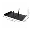 Metal Tabletop Tissue Holder Stable Napkin Dispenser Easy to Clean