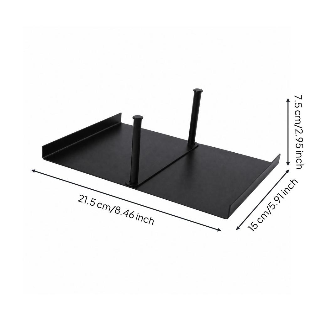 Metal Tabletop Tissue Holder Stable Napkin Dispenser Easy to Clean