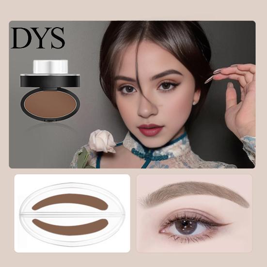 Waterproof Brow Powder Seal 1/2Pcs 6G Eyebrow Stamp Natural Long Lasting Smudge-proof Lazy Shape Women Girls Beginner Makeup Tools