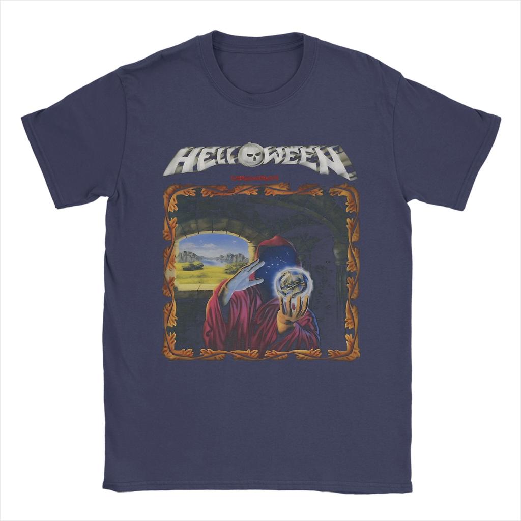 3 Good Designs Helloween Band Pure Cotton TShirt For Unisex Summer Vintage TShirts O Neck Harajuku Tee Shirt Oversize Tops
