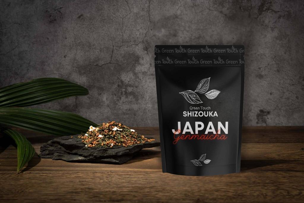 Herbata Zielona Japońska Genmaicha Shizuoka 100 G Herbata Z Prażonym Ryżem