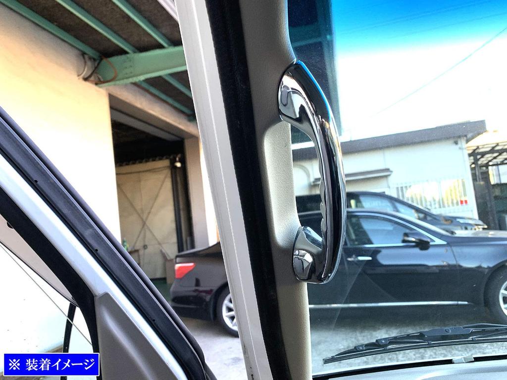 BRIGHTZ Assist for Every Wagon DA17W Compatible with Every Every Every Every Grip, Silver, [INT-GRIP-008-2PC] DA, DA17, A17, 17, Van, Wagon, Every,