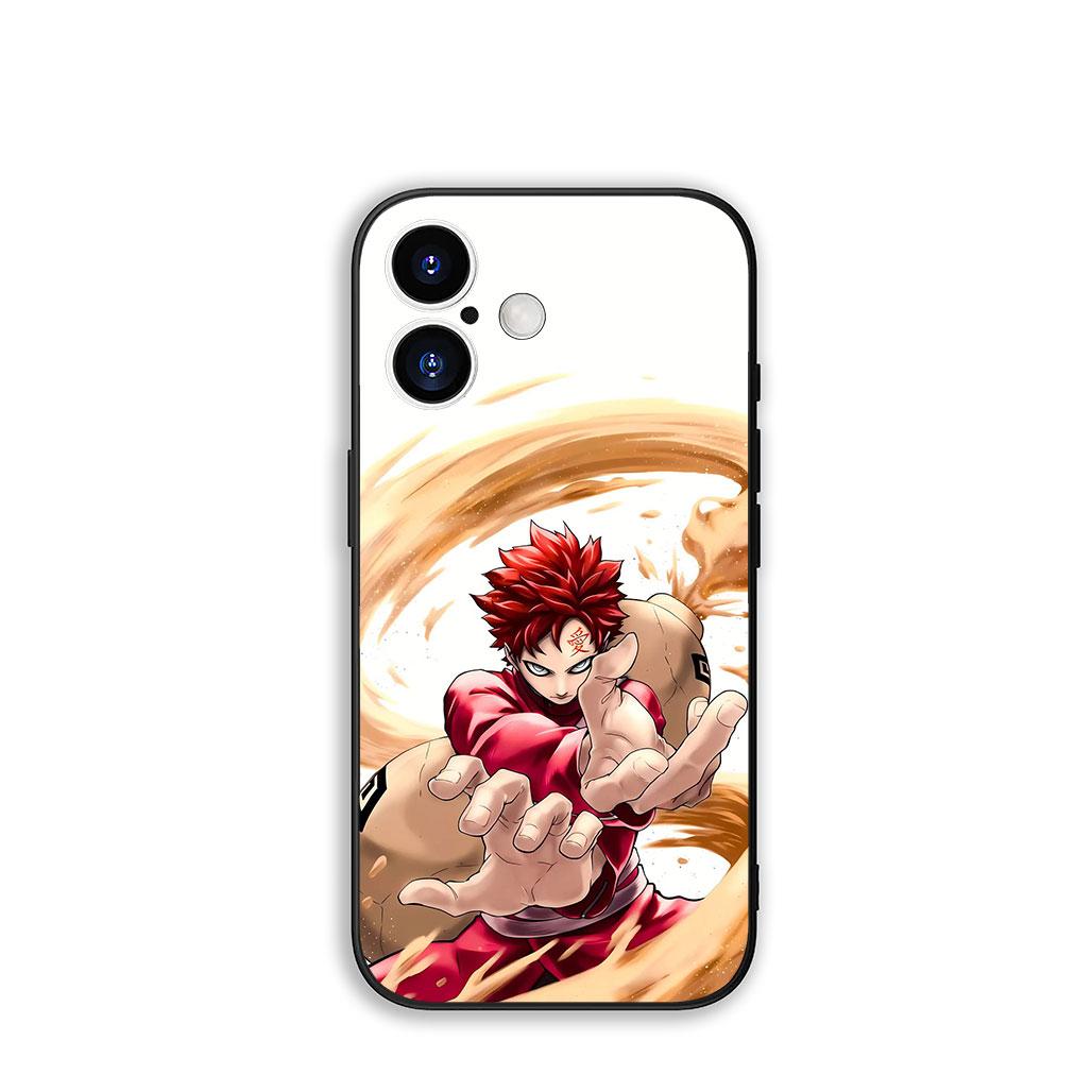 

для Apple iPhone 16 15 14 Plus 13 12 Mini 17 Pro Max + ProMax 16E Air 15+ Чехол для телефона Какаши Наруто Гаара Учиха Саске iPhone 15 Plus