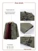 Stylish Chinese-Style Wool Coat for Middle-Aged and Elderly Women - Thickened Velvet Outerwear for Autumn and Winter