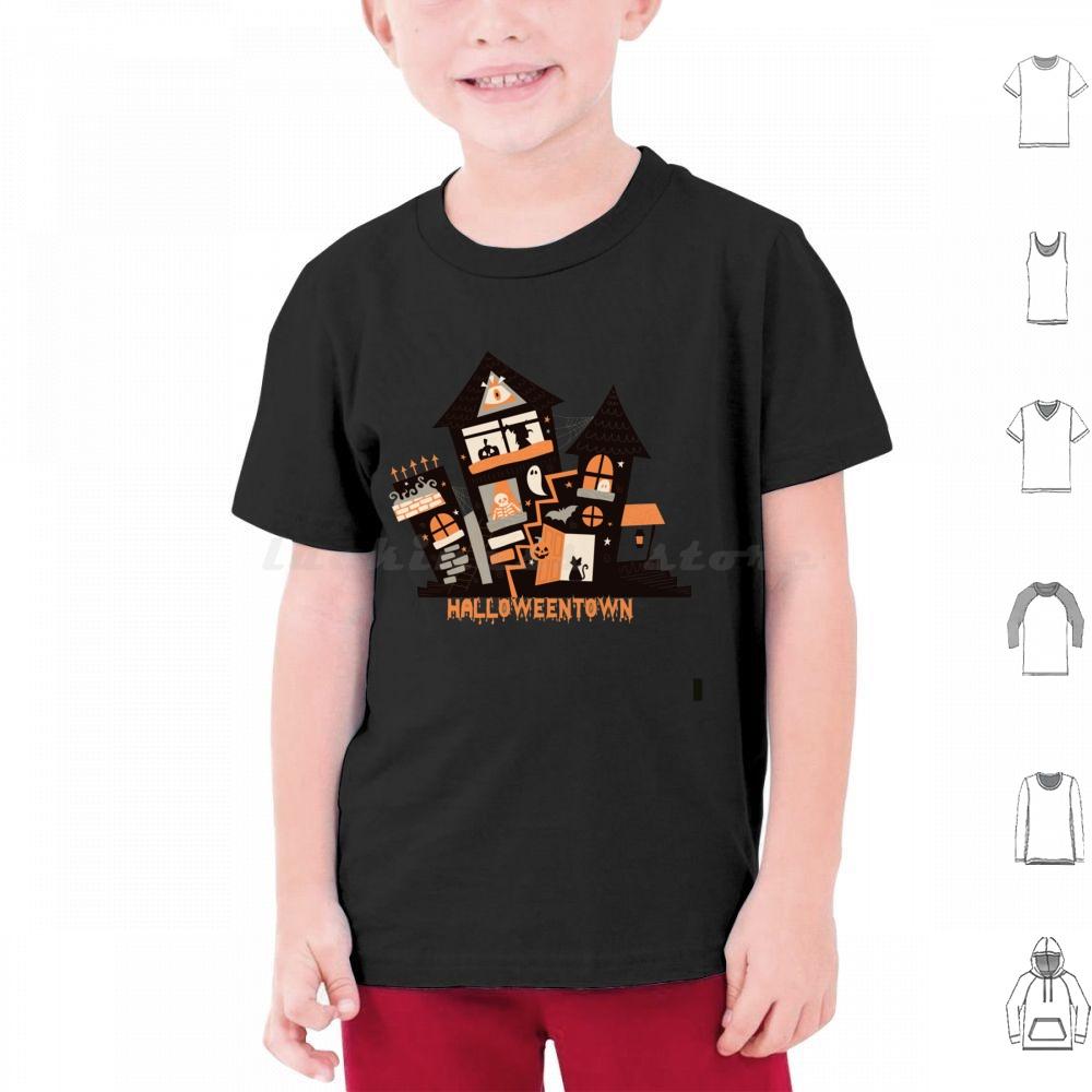 Halloween Town T Shirt 6xl Cotton Cool Tee Halloweentown Halloweentown University Halloween Halloweentown And Chill