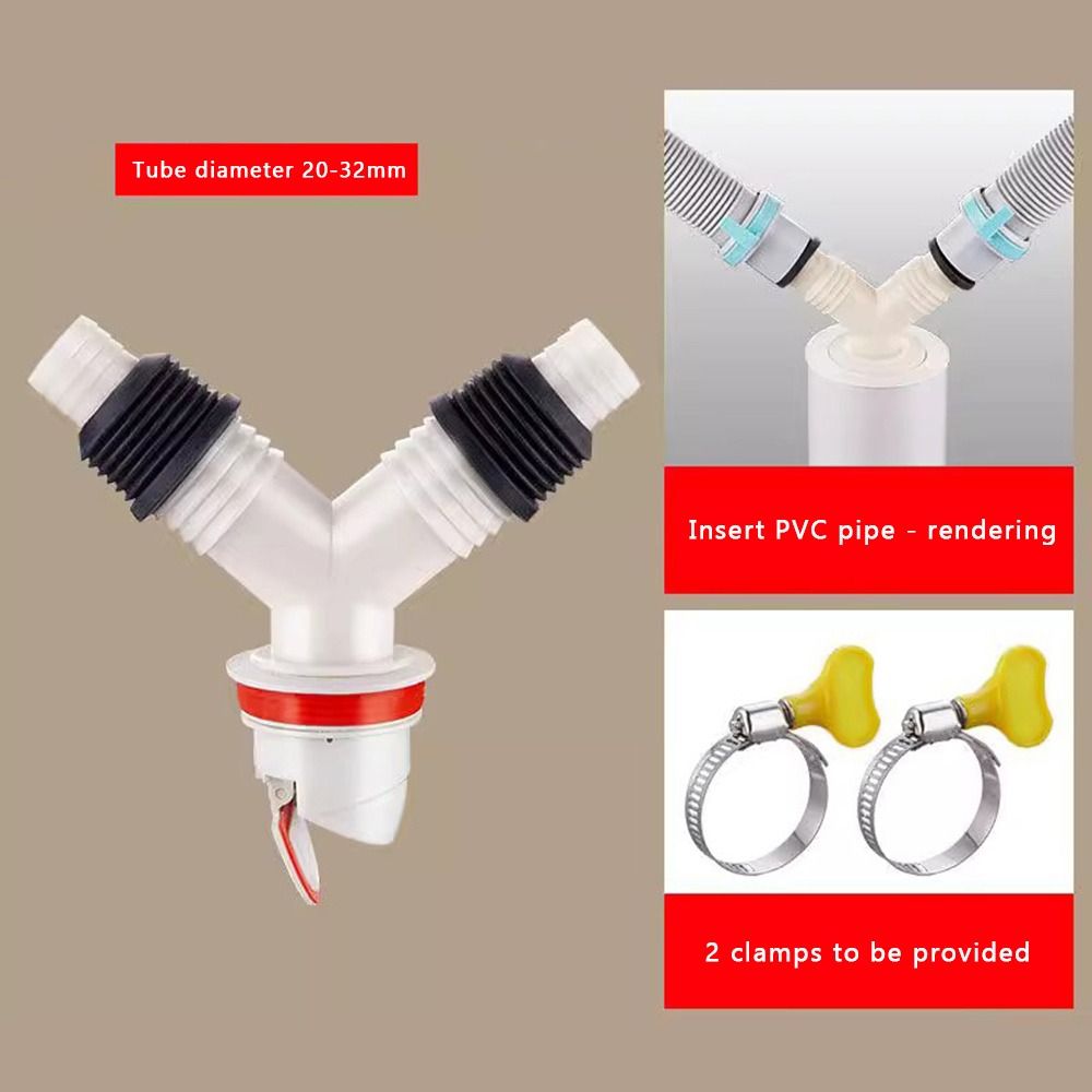 Double Purpose Pipe Connector Snap Joint Sewer Special Elbow Pipe Joint