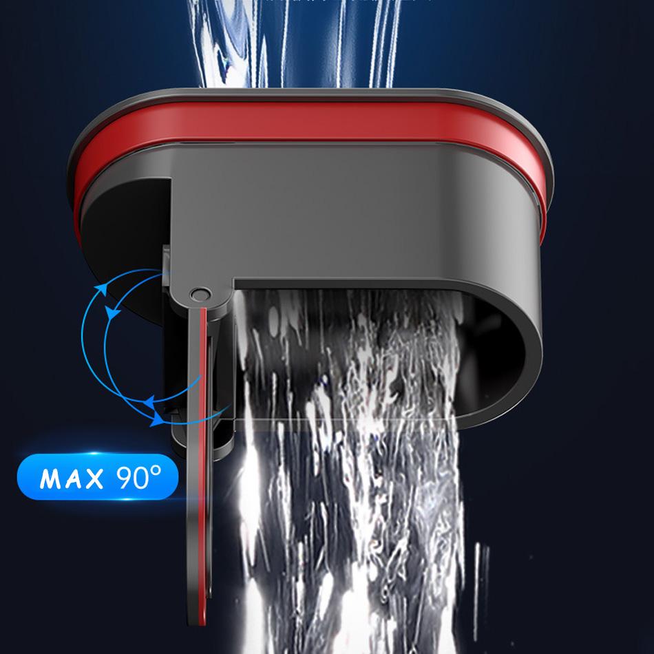 Bathroom Shower Floor Drain Black 304 Stainless Steel Rectangle Lavatory WC Long Linear Drainage Side Floor Drains 30 40 50cm