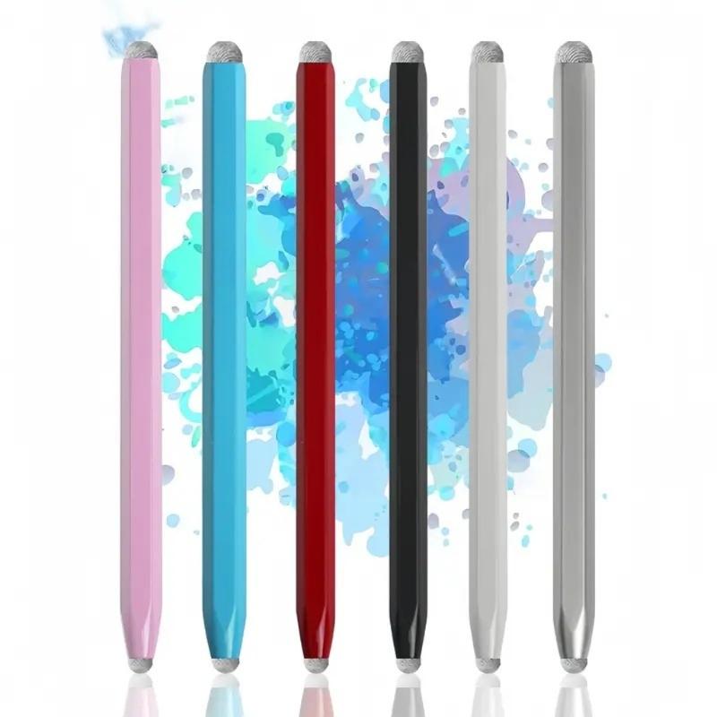 Hexagon Double Tip Styluses Pen For Androids Tablets MultiPurpose Writing Drawing With Pressure Sensitivity Metal Body
