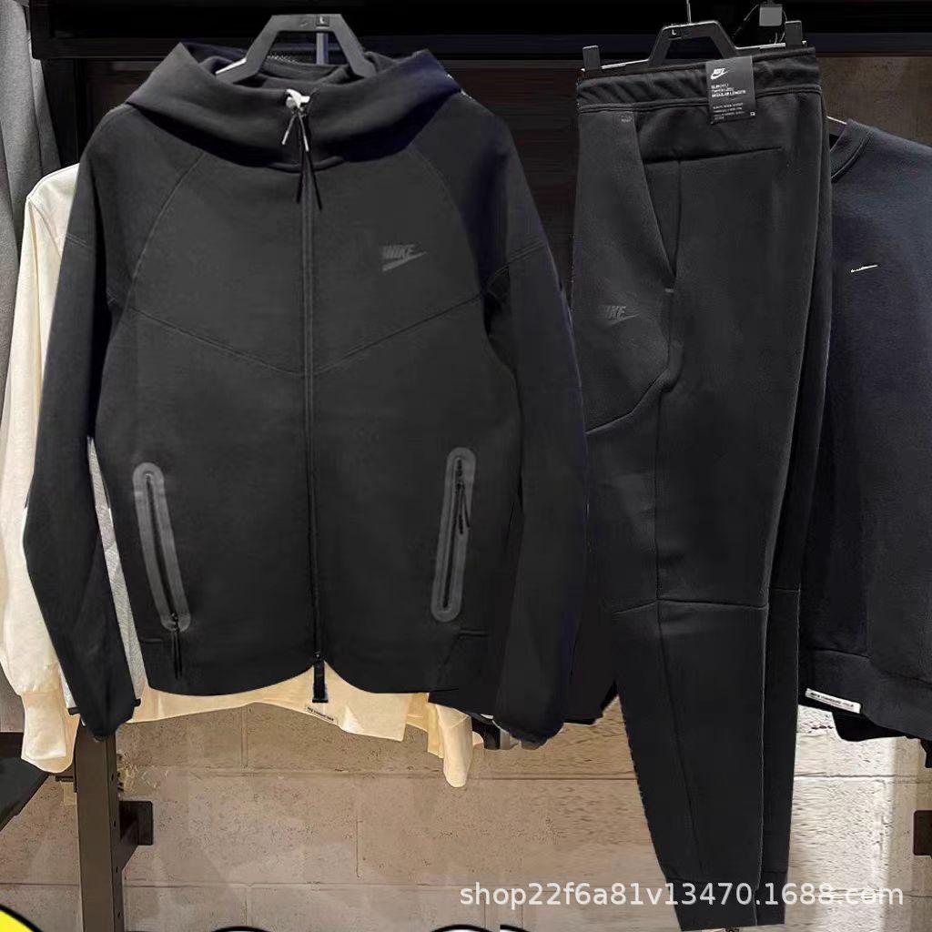 Herren Winddichte Strick Kapuzenjacke für Frühling/Herbst Sport Lässig Training FB7922