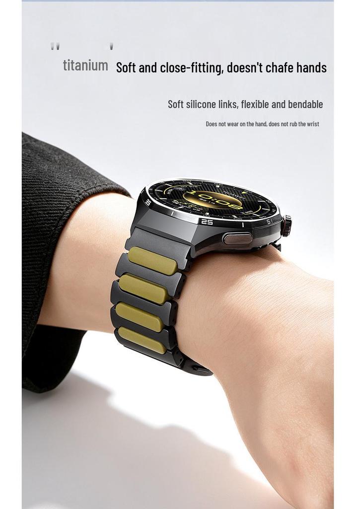 Huawei GT7 Watch: 22mm Titanium Magnetic Buckle Strap for GT Pro