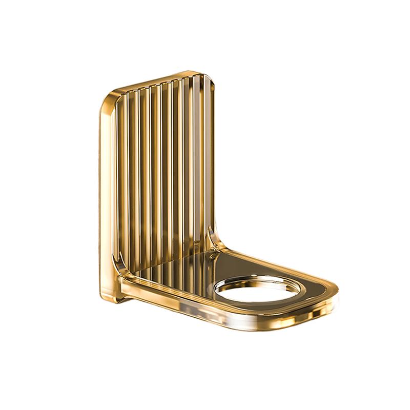 

Світла розкіш Полиця для пляшок гелю для душу Регульований тримач для пляшок шампуню Дозатор рідкого мила Гачок Настінний Без перфорації золотий