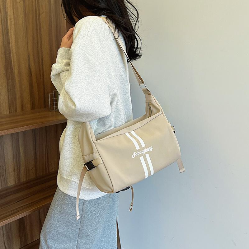 Дорожная сумка Женская сумка-подушка Спортивная сумка через плечо через плечо хаки — фото 5