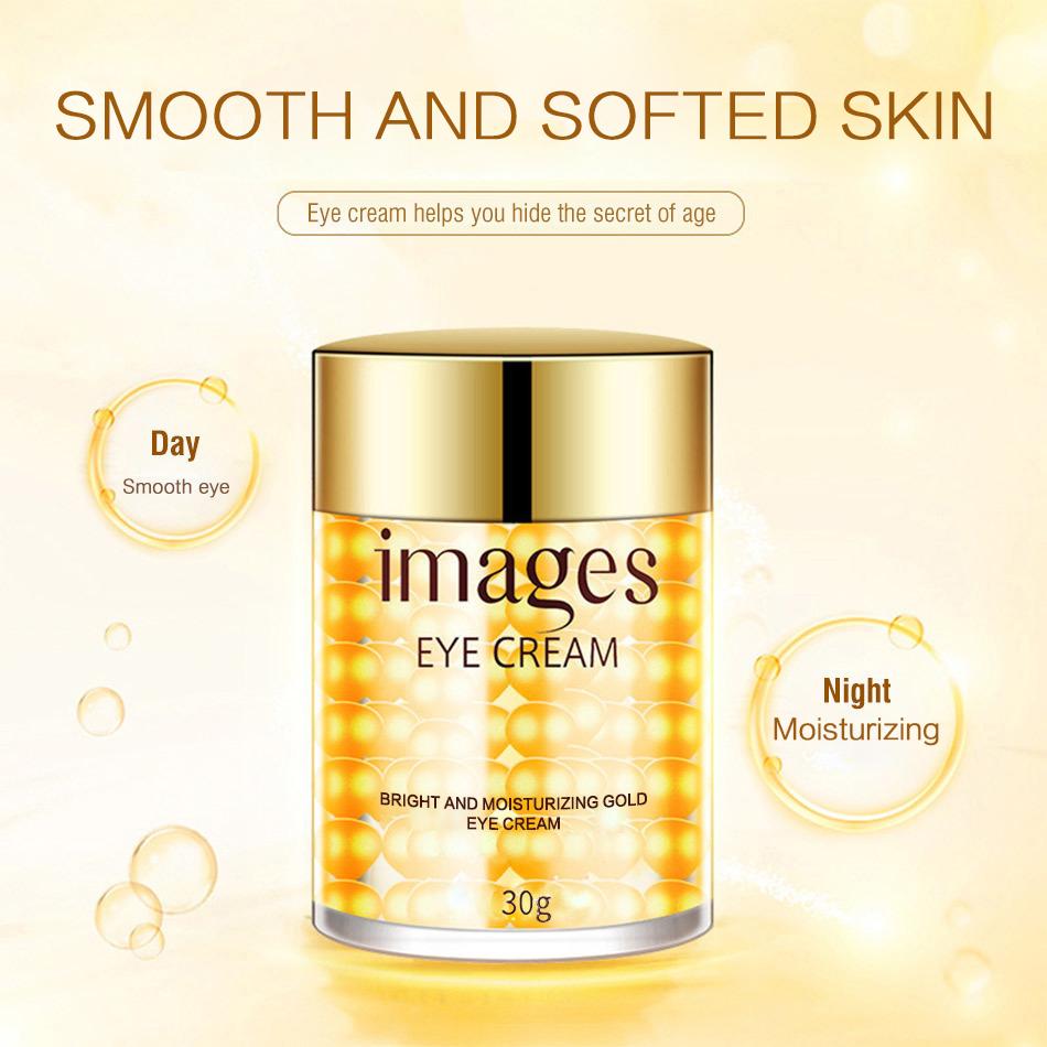 Hydratisierende Goldene Augencreme Feuchtigkeitsspendend und Nährend Hydratisierende Effekte - 30gx1 Flasche