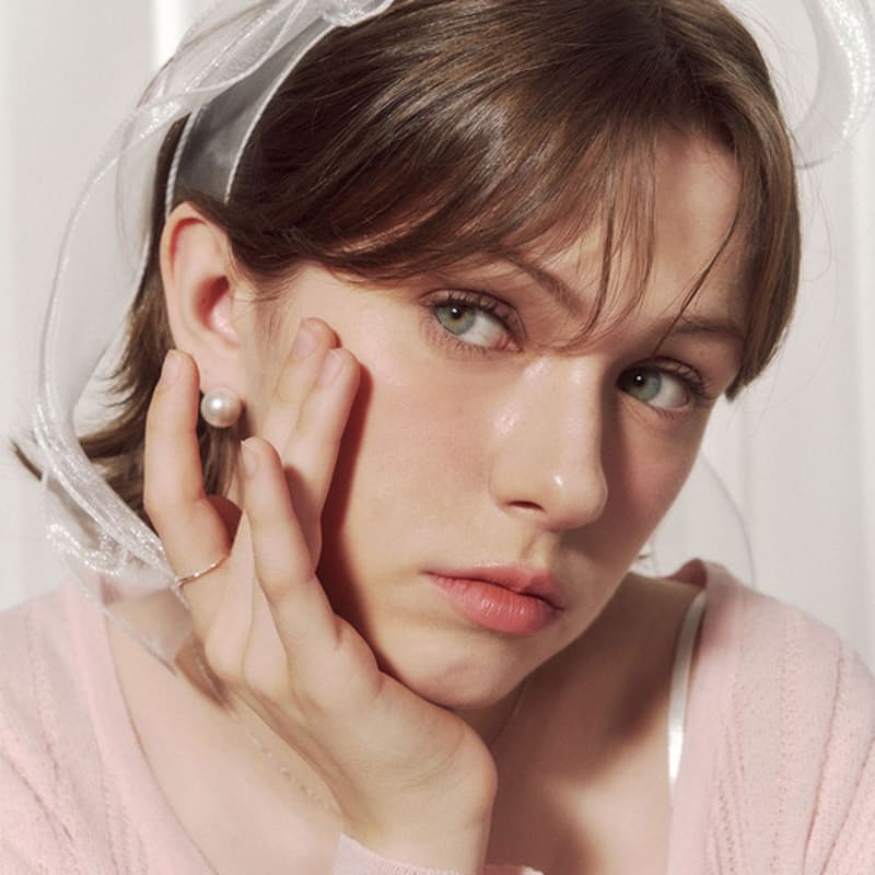 JUDY AND PAUL [925 Silver] Diana Twisted Daily Pearl Ring