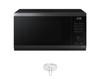 Microwave with Grill Samsung Mg23dg4524age2 Graphite Steel 23l 800/1150w Plate Led Display Quick Defrost Healthy Cooking