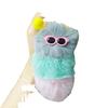 Cute Caterpillar Keychain Cartoon Plush Pendant Doll Bag Pendant Creative Car