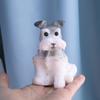 Simulation Squeeze Toys Tpr Dog Model Ornament Stereoscopic Pinch Toys Cute Stress Relieving Toy Doll Relaxing Toy Pinch Toys