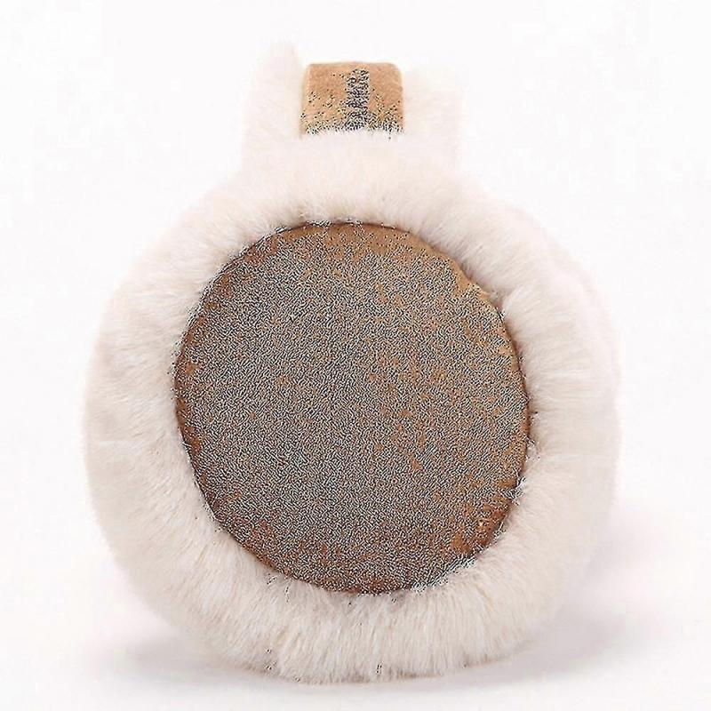 Warm Ear Muffs, Winter Ear Muffs, Soft and Skin-Friendly, Unisex, One Size Fits All, Khaki