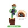2023 the Most Popular Children Plush Toys Singing Dancing Funny Shakeology Stuffed Dancing Cactus Plush Electric Toys