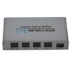 SPDIF für Toslink Digital Optischer Sound Switch 3 in 1 Out Digitaler Sound Switch mit Fernbedienung f