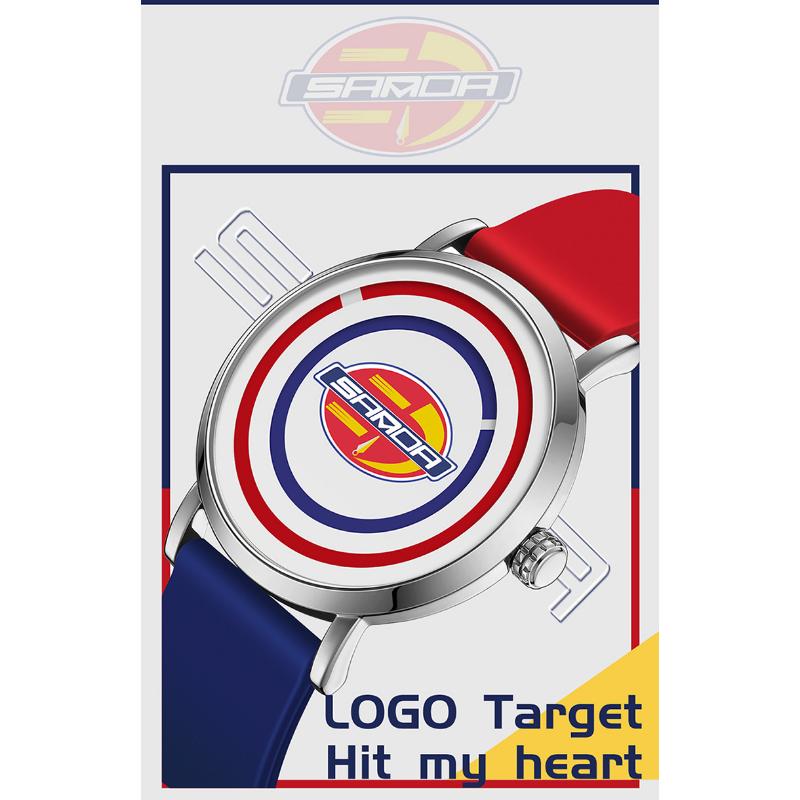 SANDA New Product Silicone Tape Men and Women Watches Fashion Trends, Cool, Simple, Personalized Children's Watch