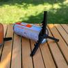 Portable Foldable Gas Bottle Tripod Stand Outdoor Camping Gas Tank Bracket Foldable Canister Tripod Stand Base For Gas Cartridge