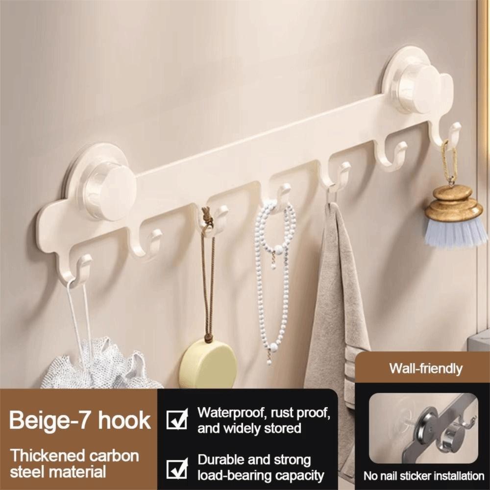 Strong Load-bearing Bathroom Towel Holder Waterproof Hanging Coat Rack Restroom