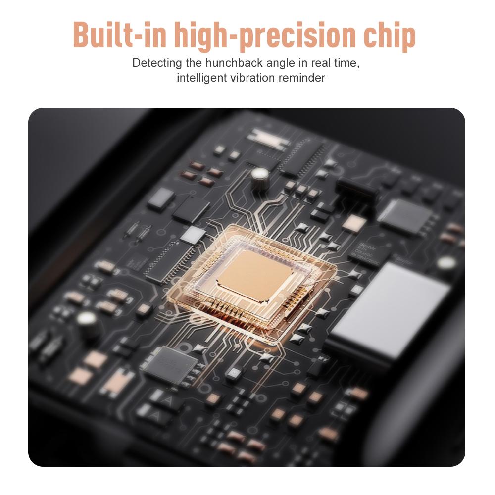 Intelligent Back Posture Correction With Vibration Reminder Invisible Potential Corrector Suitable For Adjustable Brackets Belt