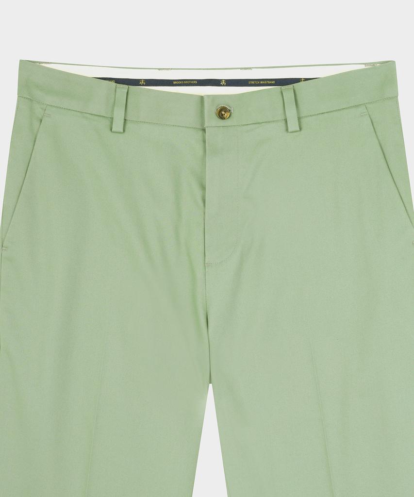 BROOKS BROTHERS Slim Fit Cotton Stretch Advantage Chino (Green) (Bbpcmf8879Ifs)
