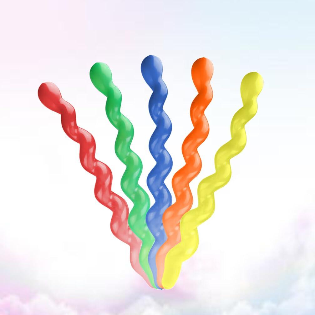 Frcolor Spiral Balloons, Long Balloons, Twist Balloons, Balloon Art, Magic Twist Pencil, Elongated Set, Party, Birthday, Wedding, Event, Decoration, B