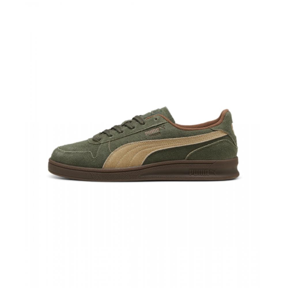 

Puma Indoor R Suede Dark Olive Hout Coffee 398531 01
