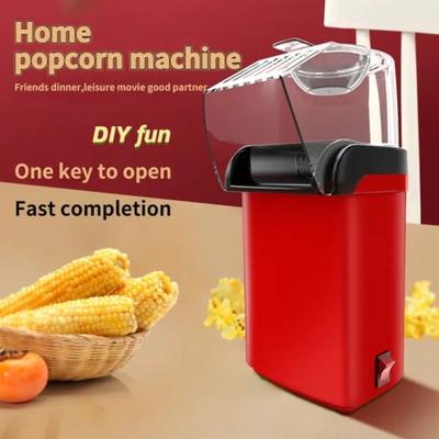 Household Popcorn Makers Kitchen Party Hot-Air Oil-Free Popcorn Machine Efficient Production