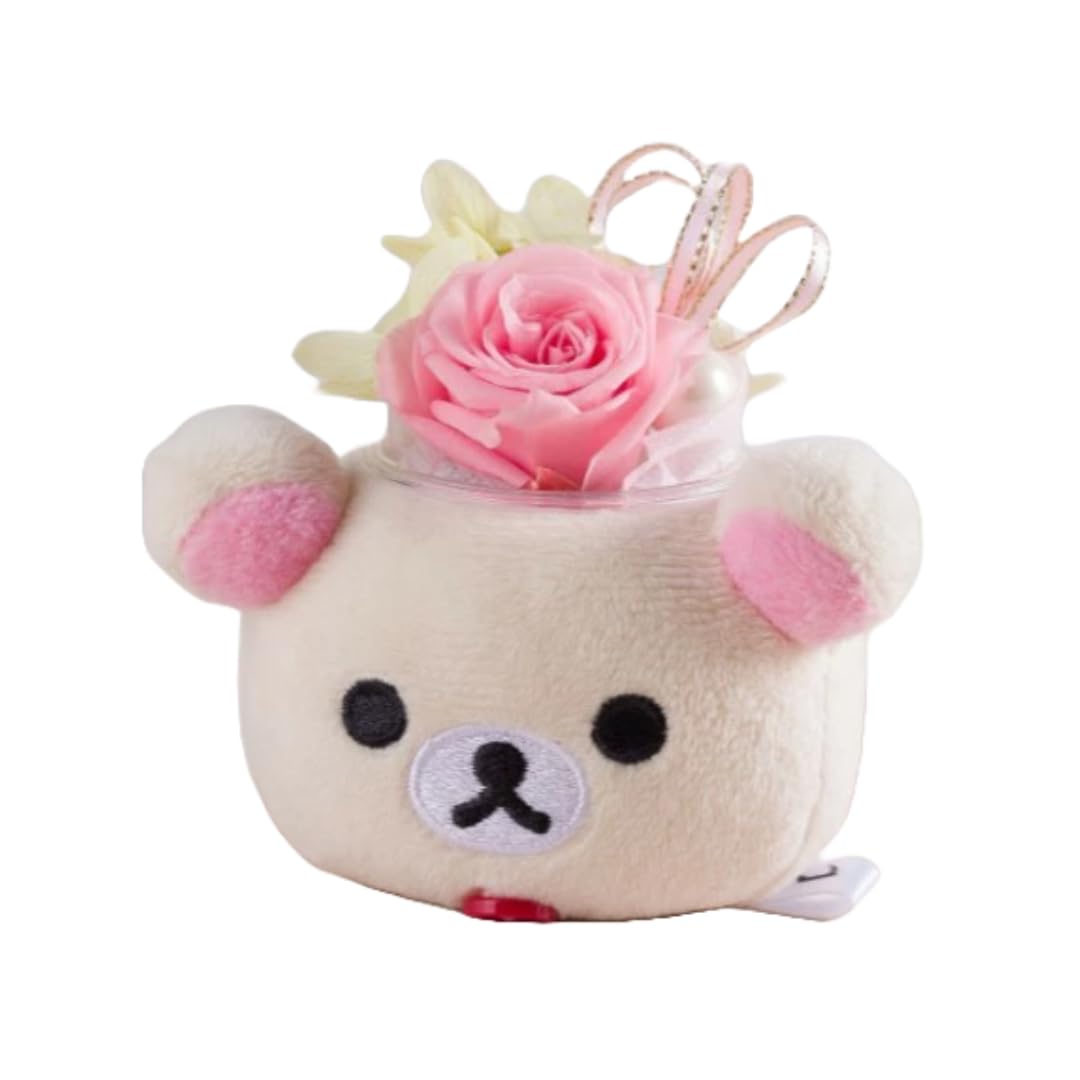 

Rilakkuma Plush Pot (3 Types) [Preserved Flower] (Korilakkuma)