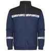 Projob Mens Progression Hi-Vis Full Zip Sweatshirt