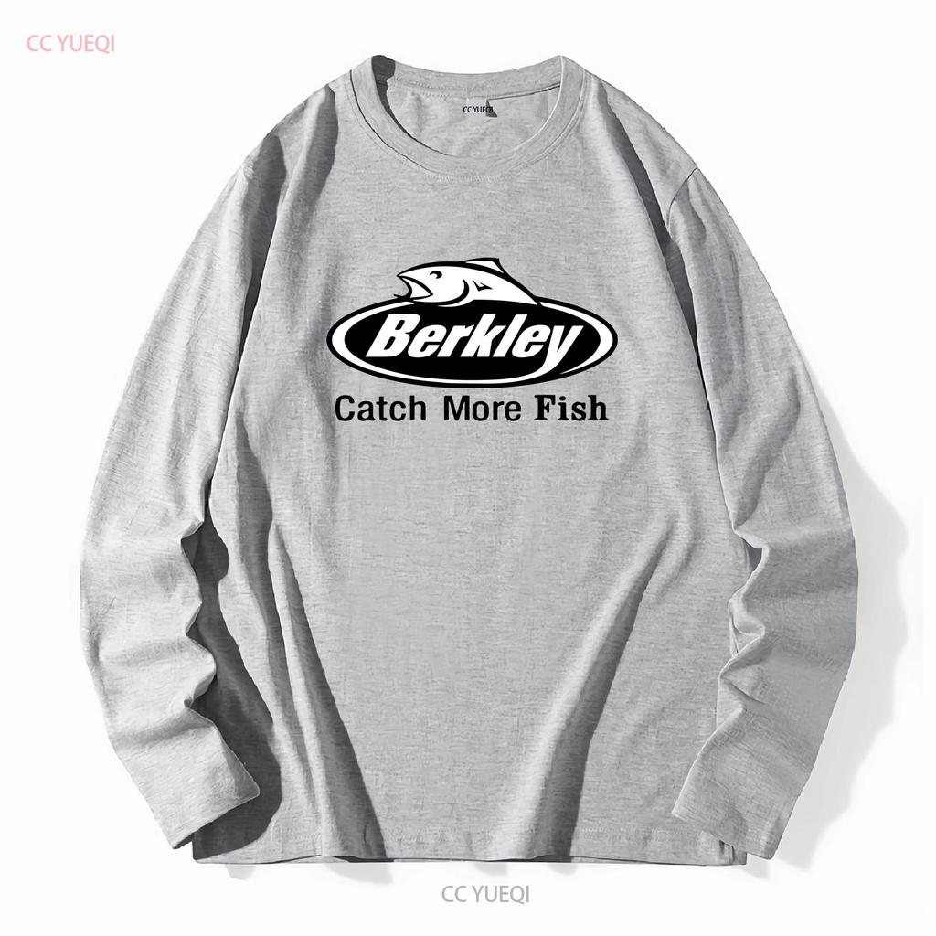 T-shirt Limited Berkley Fishing Logo S M L XL 2XL 3XL 4XL 5XL manica lunga o corta vintage lavata casual comoda