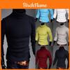 Usa Winter Men Slim Warm Knit High Neck Pullover Jumper Sweater Turtleneck Solid For Ultimate Comfort