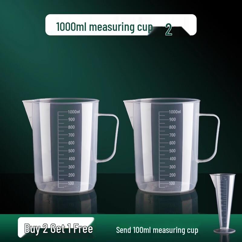 Plastic Graduated Measuring Cylinder Set
