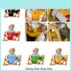 Secure Baby Dining Chair Belt With Adjustable Waist Strap And Foldable Design For Easy Storage