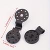 Sunshade Net Clips - Circular Removable Clips with Adjustable Knob, Multi-Hole Design for Secure Fastening, Durable Weather-Resistant Clips