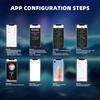 Dimmable LED Light Remote Controller 8266 WLED Digital LED Strips Controller