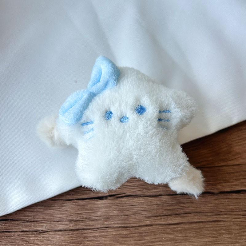 Women's Plush Hair Clip - Cute Winter Cartoon Shark & Bear Claw Design